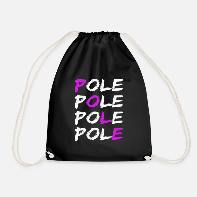 Pole Dance - Turnbeutel - Schwarz