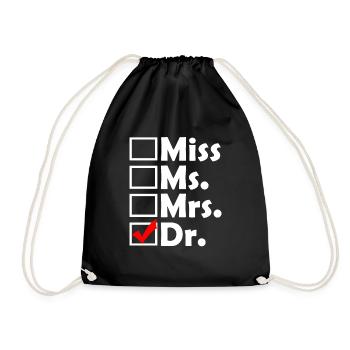 Médecin médecin spécialiste médecin - Sac de sport léger - noir - Devant