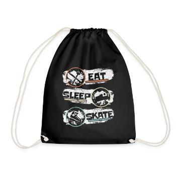 Patins à roulettes Roller Roller Skates - Sac de sport léger - noir - Devant
