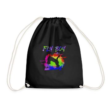 Breakdance Bboying Gift I Breakdance - Sac de sport léger - noir - Devant