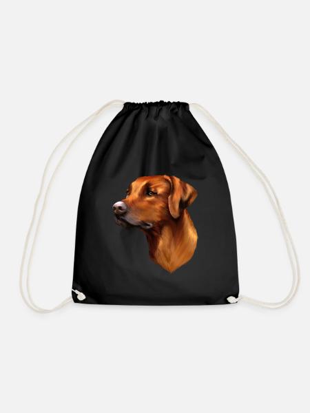 Rhodesian Ridgeback - Turnbeutel - Schwarz