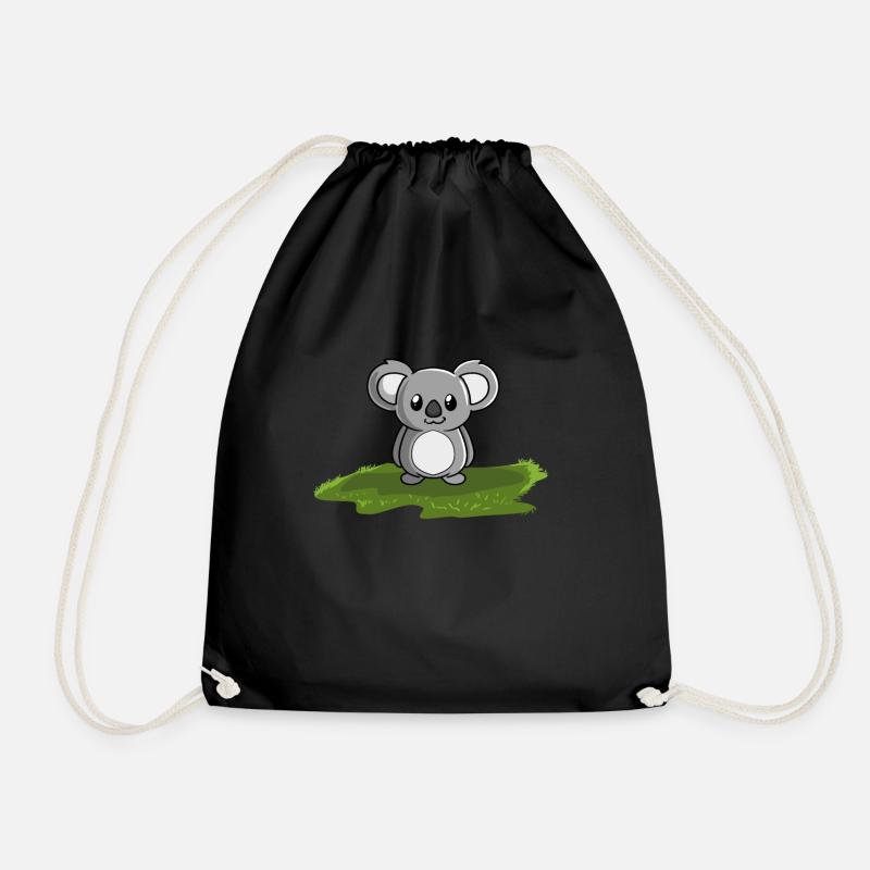 Ours koala koala - Sac de sport léger - noir