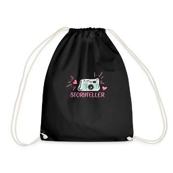 Photographe Photographe Photographie Appareil photo - Sac de sport léger - noir - Devant