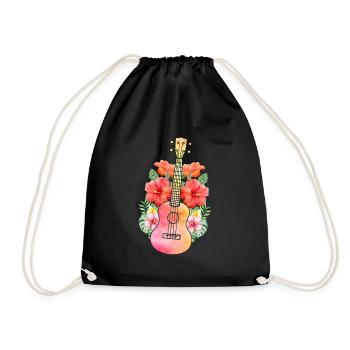 Ukulélé Uke - Sac de sport léger - noir - Devant