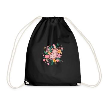 Midwife Thank You - Doula Pregnant Obstetrics - Drawstring Bag - black - Front