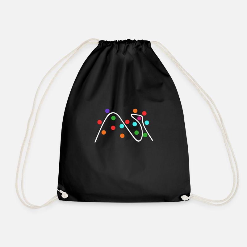 Data Science Analyst Data Scientist - Drawstring Bag - black