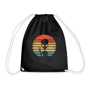 Extraterrestre extraterrestre - Sac de sport léger - noir - Devant