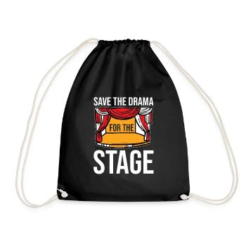 Théâtre Théâtre - Sac de sport léger - noir - Devant