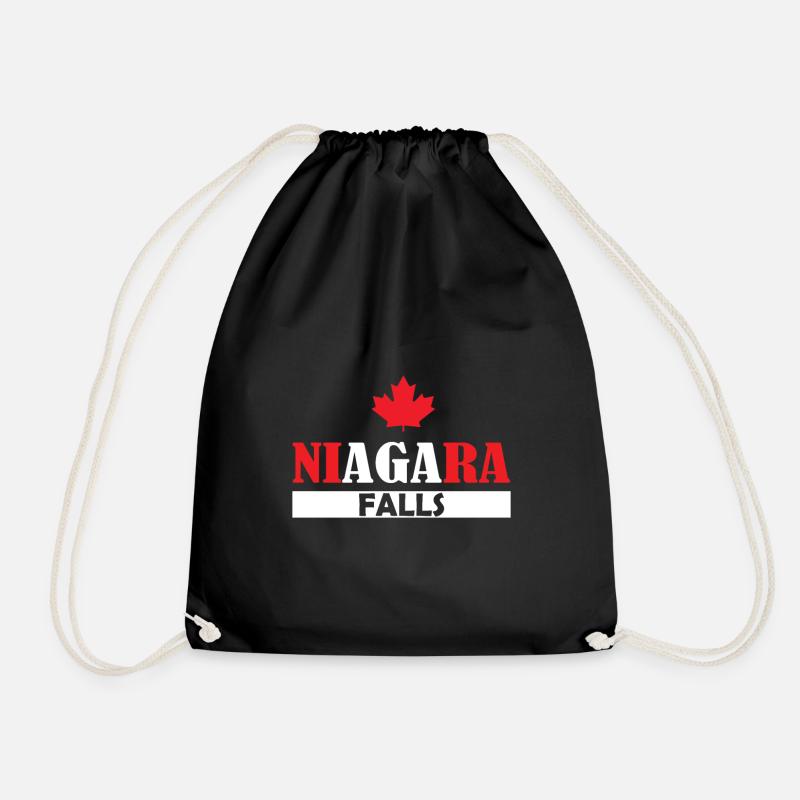 Niagarafälle Kanada - Turnbeutel - Schwarz