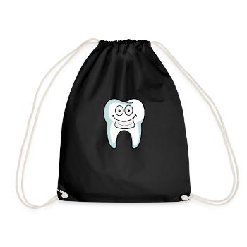 Dentist Assistant Dental Assistant Dentistry - Drawstring Bag - black - Front