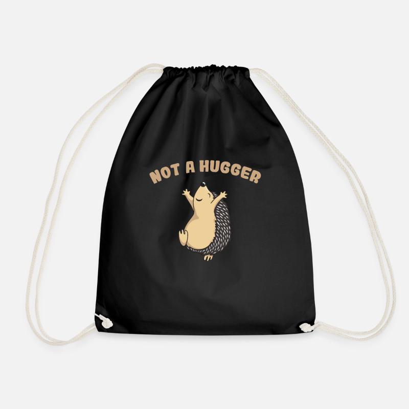 Hérisson - Sac de sport léger - noir