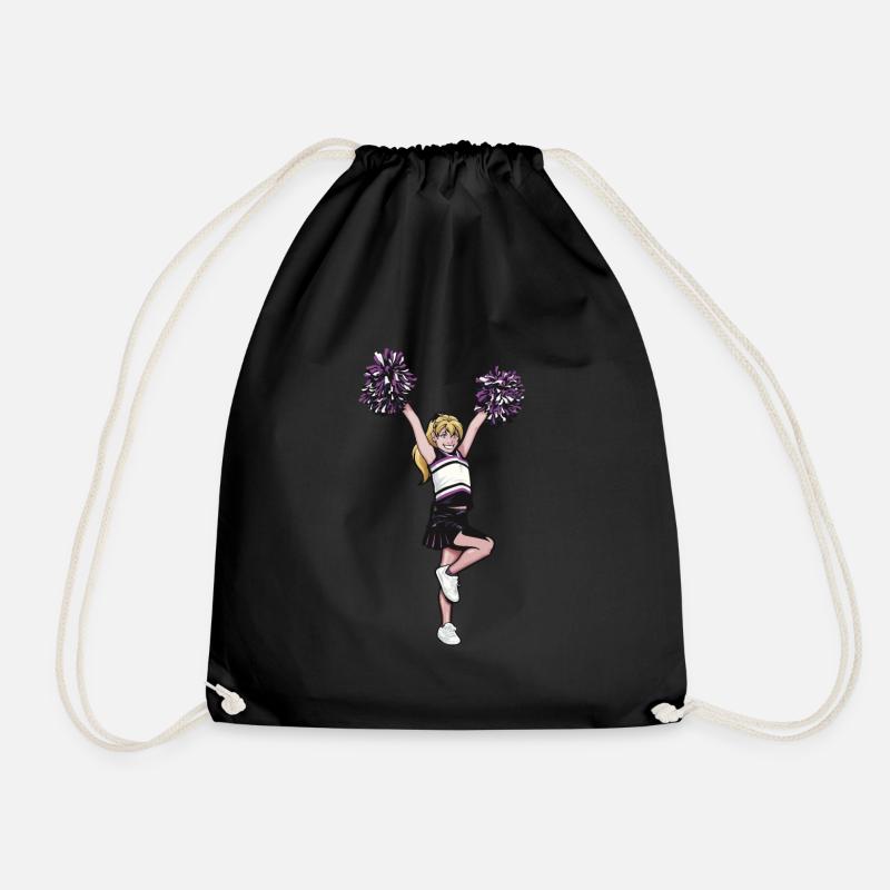 Cheerleading Cheerleader - Turnbeutel - Schwarz