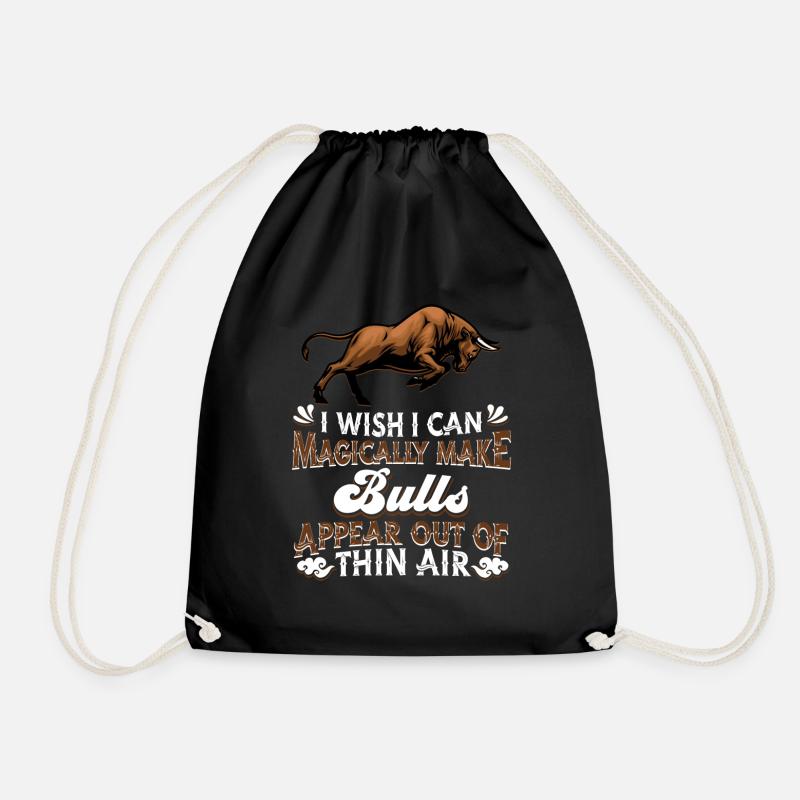 Taureau Taureau - Sac de sport léger - noir
