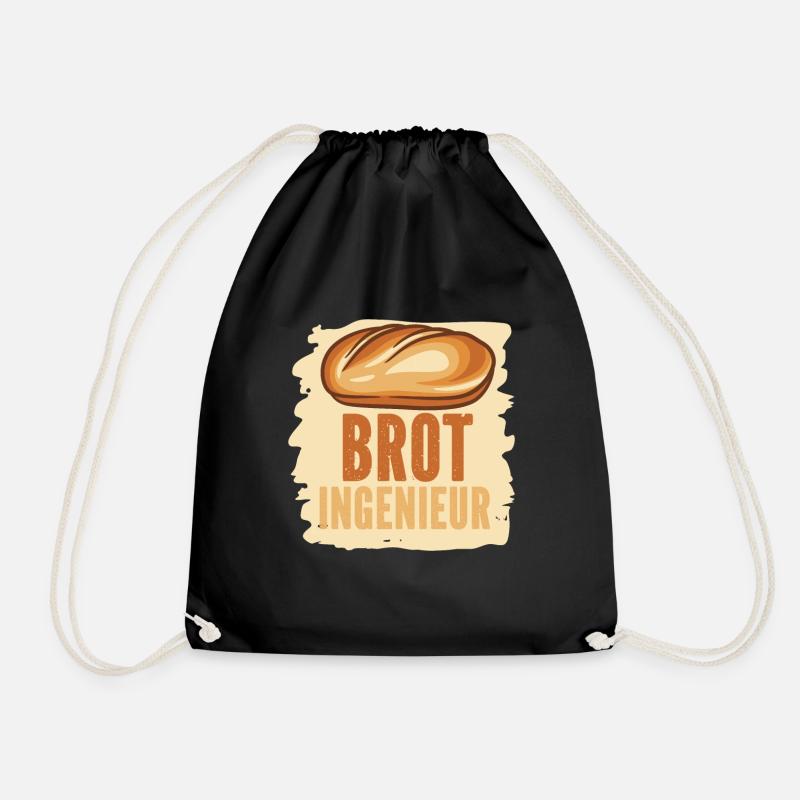 Bäcker Backen Konditor - Turnbeutel - Schwarz