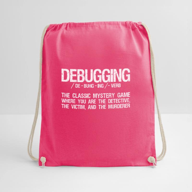 Programmer Coder Software Developer Drawstring Bag