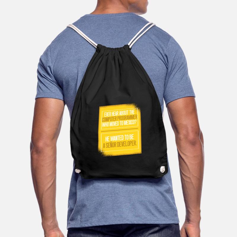 Programmer Coder Software Developer Drawstring Bag