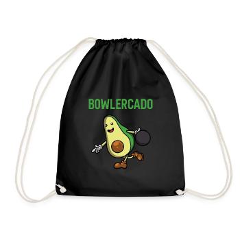Bowling - Drawstring Bag - black - Front