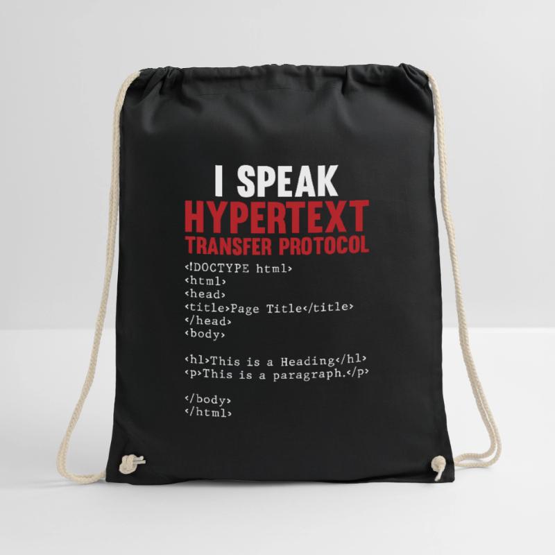 Programmer Coder Software Developer Drawstring Bag
