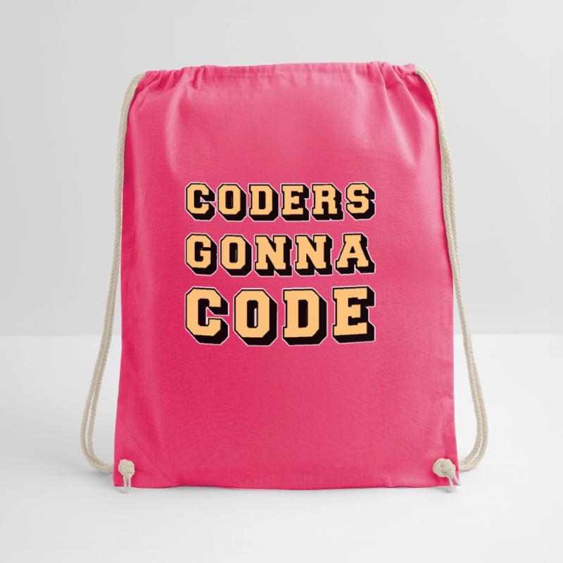 Programmer Coder Software Developer Drawstring Bag