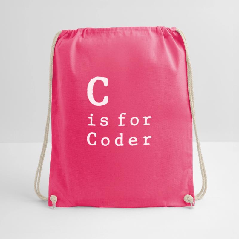 Programmer Coder Software Developer Drawstring Bag