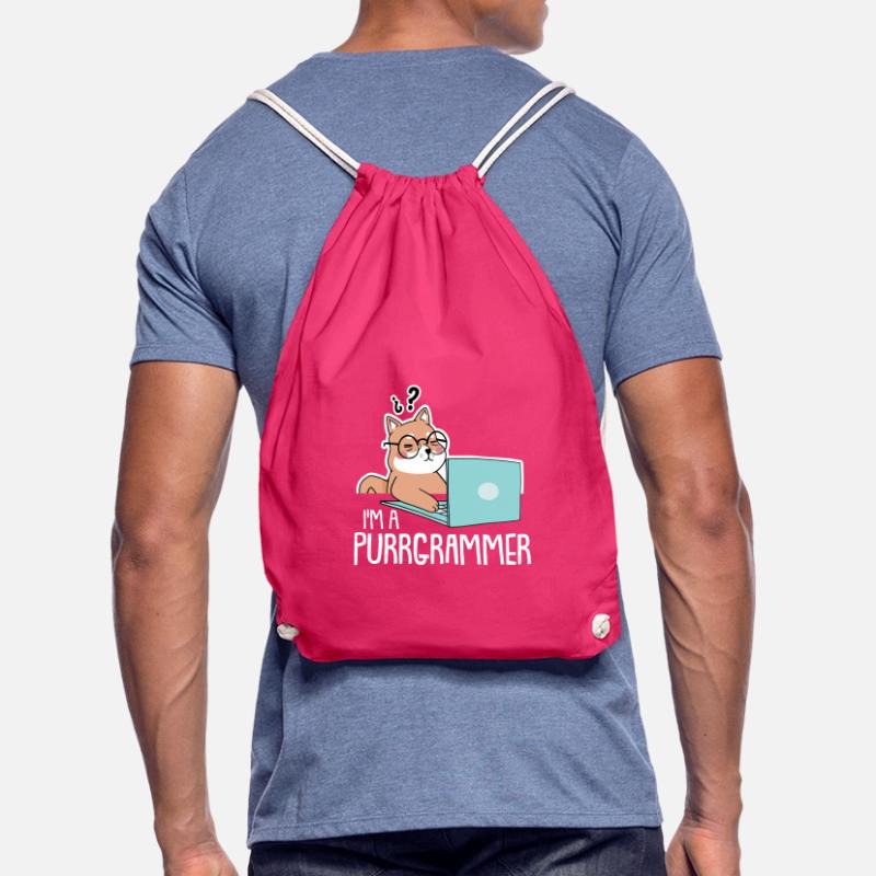 Programmer Coder Software Developer Drawstring Bag