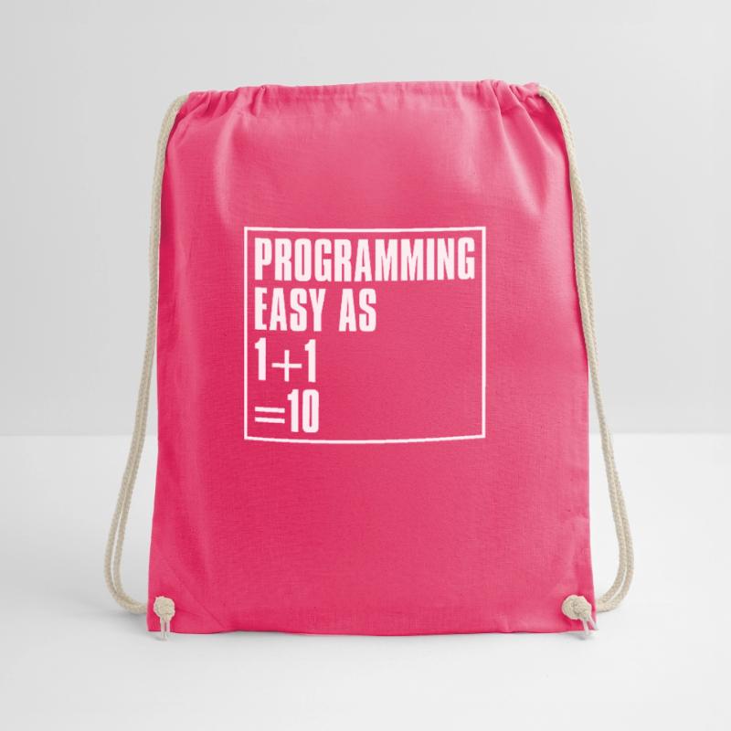 Programmer Coder Software Developer Drawstring Bag