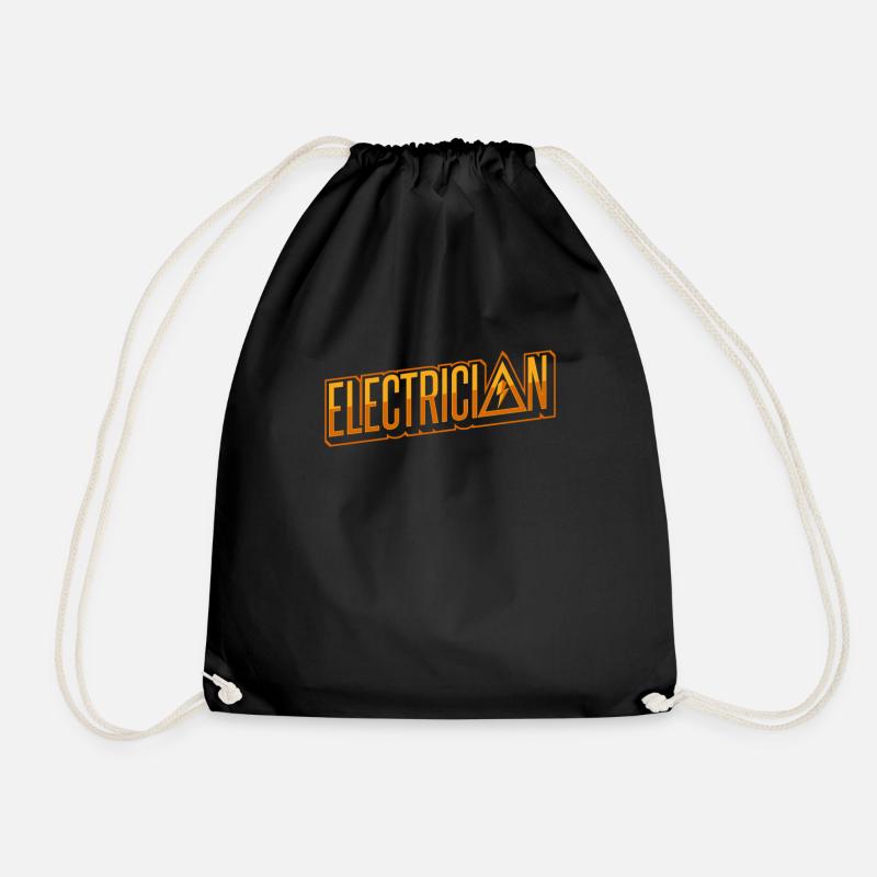 Elektriker Elektrotechniker Elektroniker - Turnbeutel - Schwarz