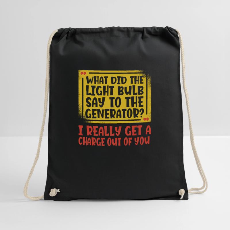 Electrician Electrical Engineer Electronics Technician Drawstring Bag
