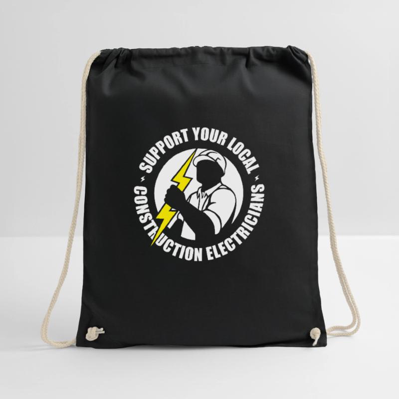 Electrician Electrical Engineer Electronics Technician Drawstring Bag