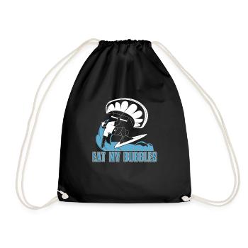 Kitesurf Kiteboard Kite Kite Kiten - Sac de sport léger - noir - Devant