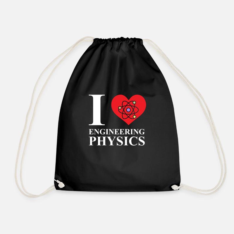 Physik Physiker - Turnbeutel - Schwarz
