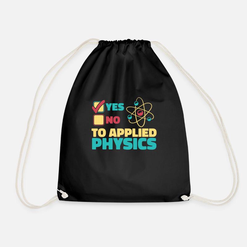 Physik Physiker - Turnbeutel - Schwarz