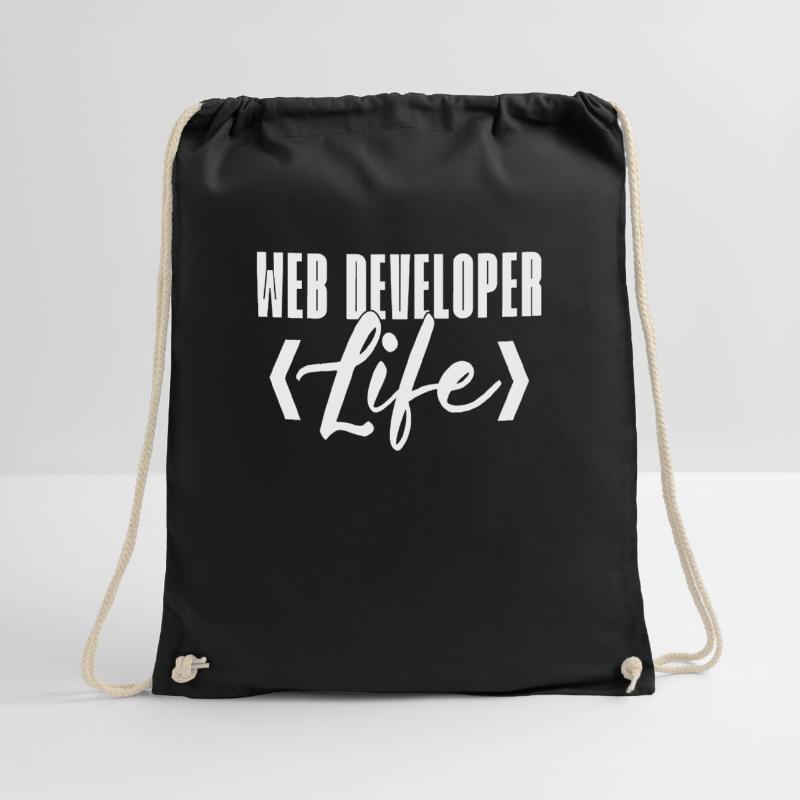 Web Developer Webdeveloper Web Developer Drawstring Bag