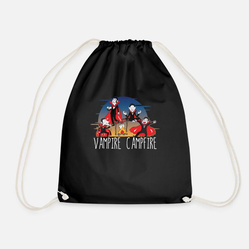 Halloween - Drawstring Bag - black