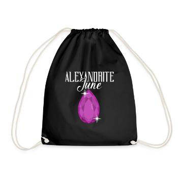 Des prospecteurs à la recherche d’un trésor - Sac de sport léger - noir - Devant