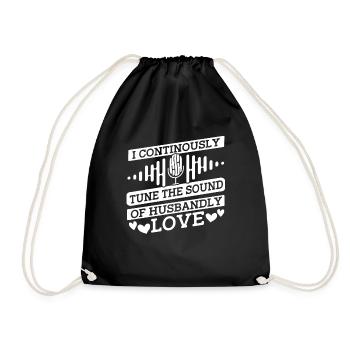 Ingénieur du son Ingénieur du son mari - Sac de sport léger - noir - Devant