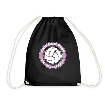 Volleyball Volleyball Player Volleyball Mama - Sac de sport léger - noir - Devant