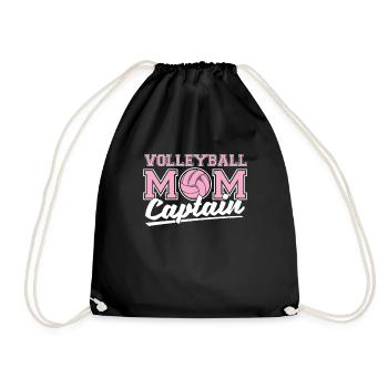 Volleyball Volleyball Player Volleyball Mama - Sac de sport léger - noir - Devant