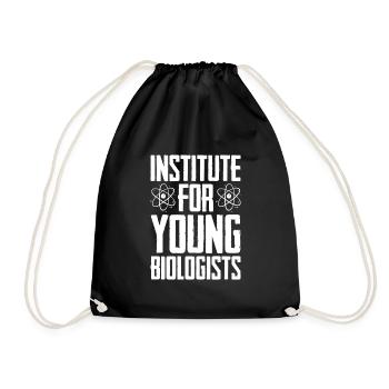 Biology Biologist Children Biology - Drawstring Bag - black - Front
