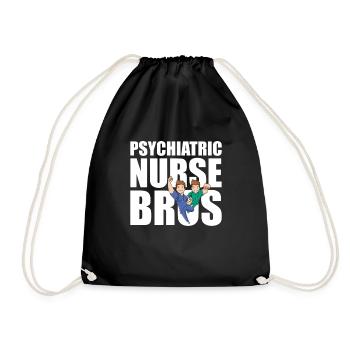 Infirmier - Sac de sport léger - noir - Devant