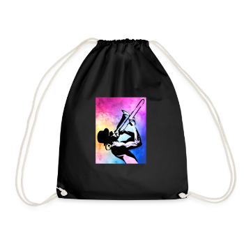 Spielmannszug Trombone Bunt - Sac de sport léger - noir - Devant