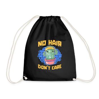 Cactus Garden - Drawstring Bag - black - Front