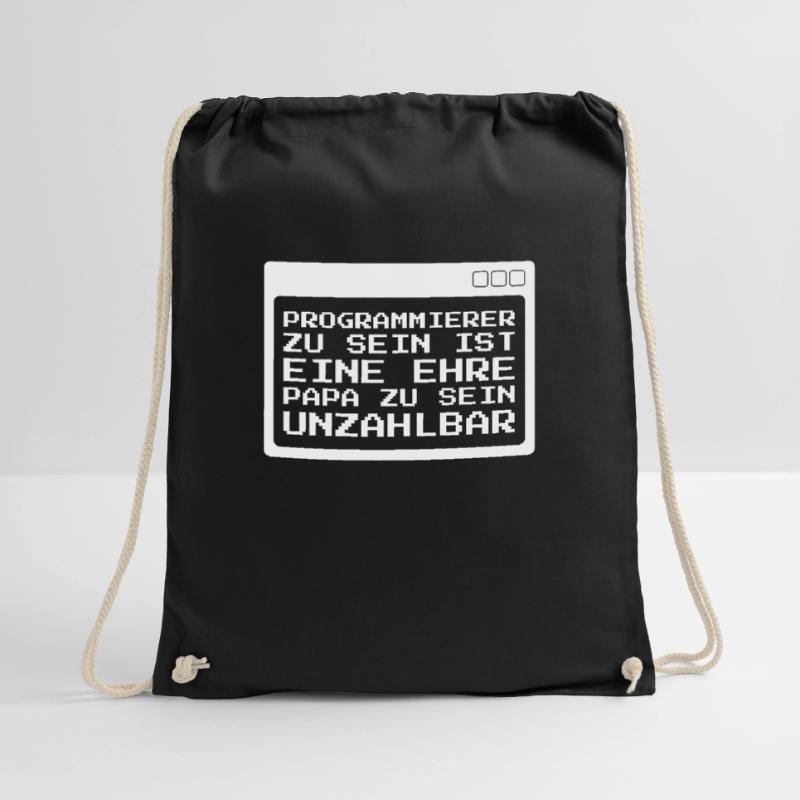 Developer Coder Programmer Drawstring Bag