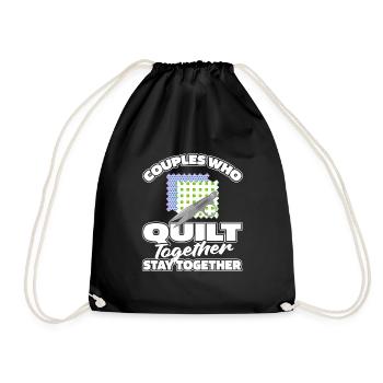 Paire de courtepointes - Sac de sport léger - noir - Devant