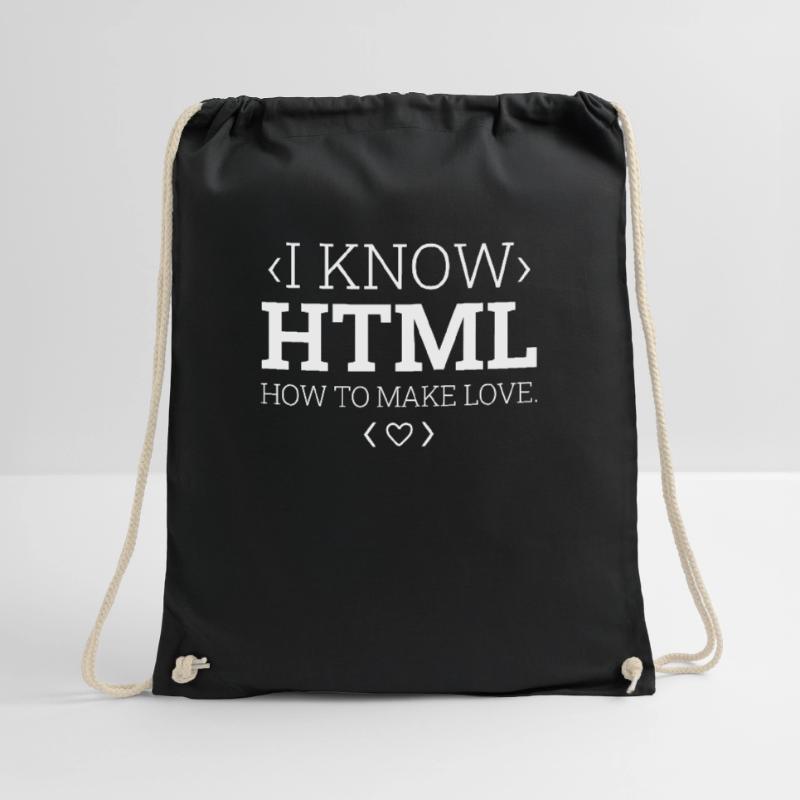 Entwickler Coder Programmierer Html Turnbeutel