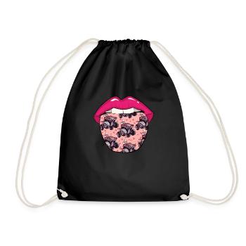 Languette de quad - Sac de sport léger - noir - Devant