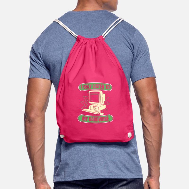 Developer Coder Programmer Hardware Drawstring Bag