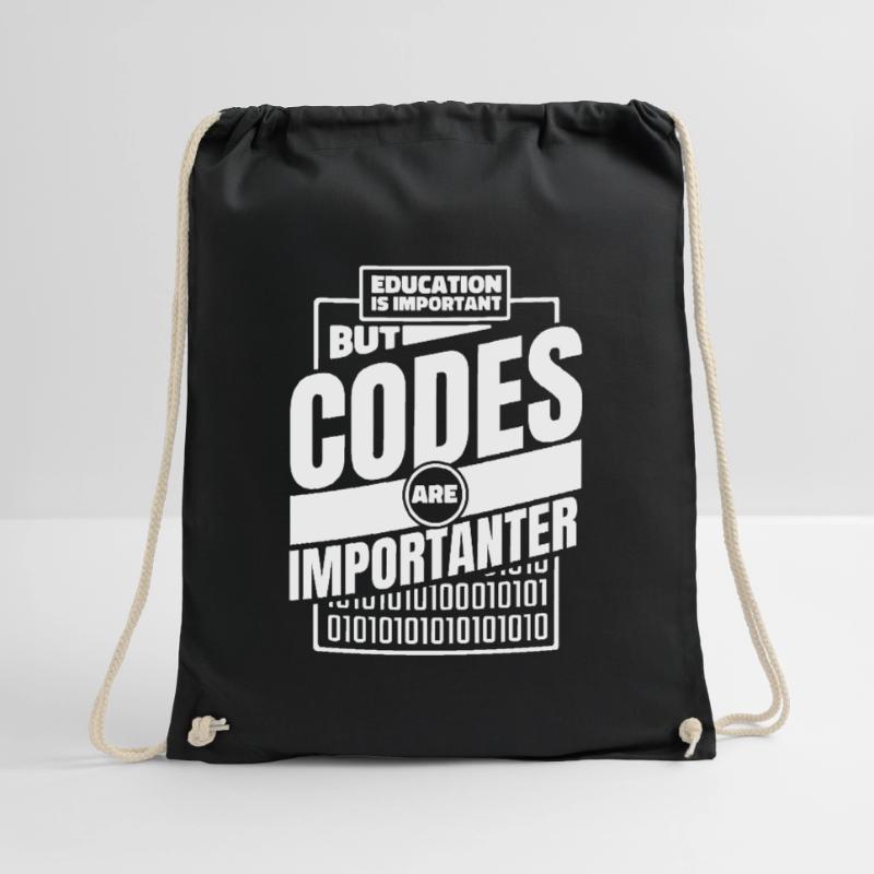 Developer Coder Programmer Funny Drawstring Bag