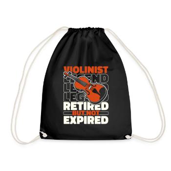 Violon Violon Retiré - Sac de sport léger - noir - Devant