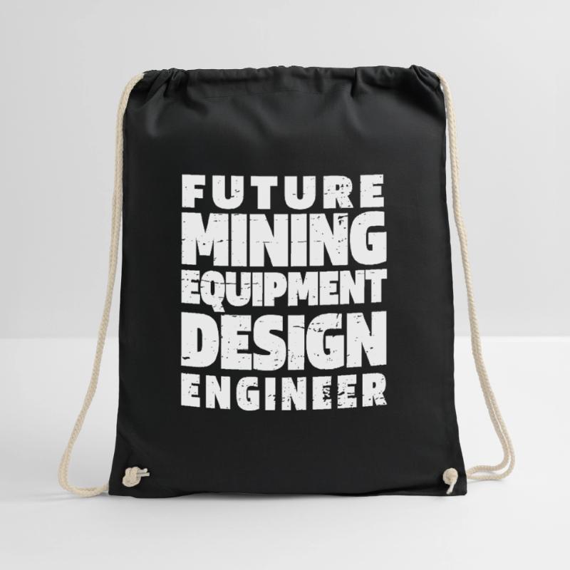 Engineer Mining Engineer Drawstring Bag